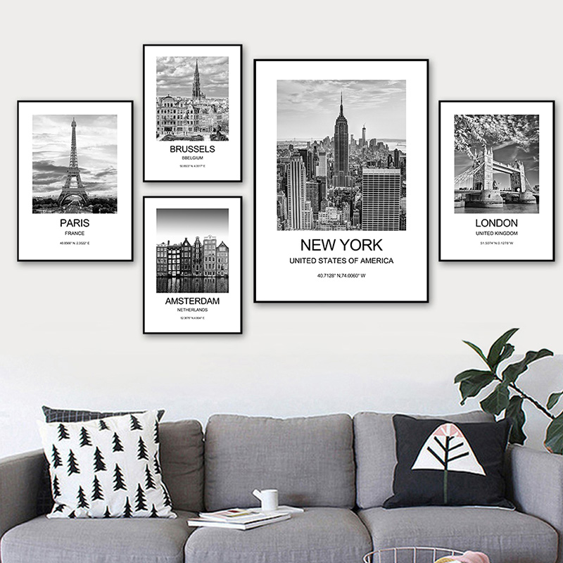 Stad Poster New York Londen Pa - Ink Blotter Paper recensie en prijs